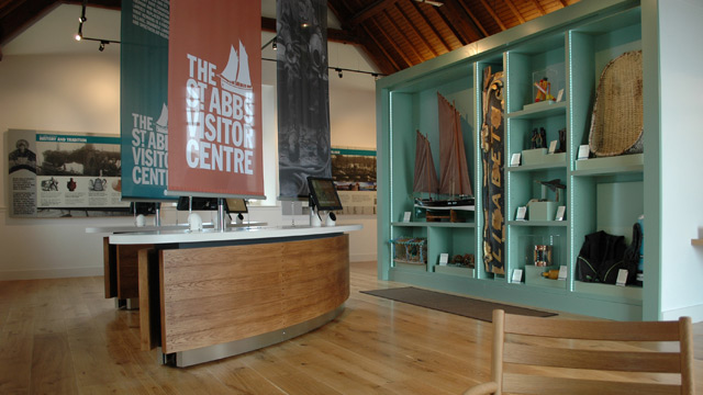 St Abbs Visitor Centre - Interpretation, touch screen multimedia and web access kiosk programmes