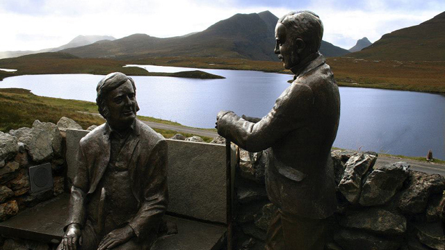 Peach & Horne at Knockan Crag